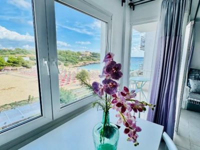 BEACH FRONT APARTMENT in CALA MARSAL with the SEA VIEW !