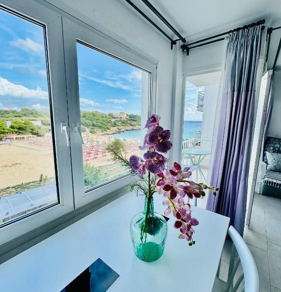 BEACH FRONT APARTMENT in CALA MARSAL with the SEA VIEW !