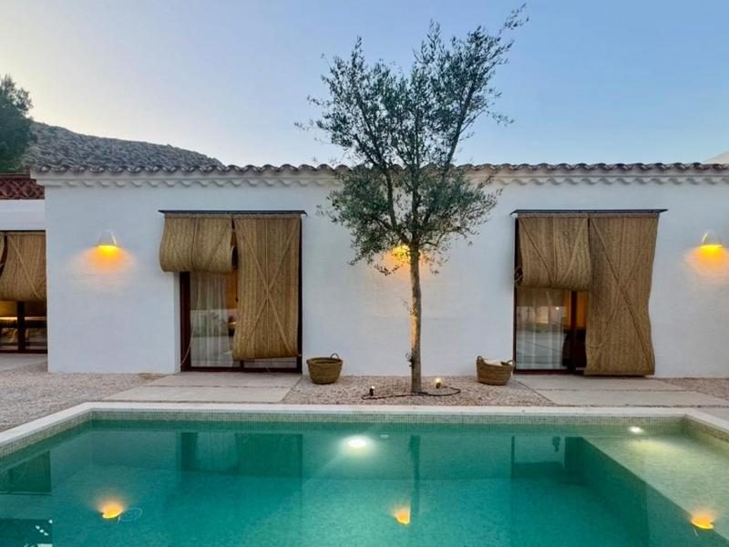 Villa mediterranea con piscina riscaldata